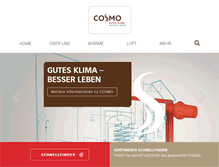 Tablet Screenshot of cosmo-info.de